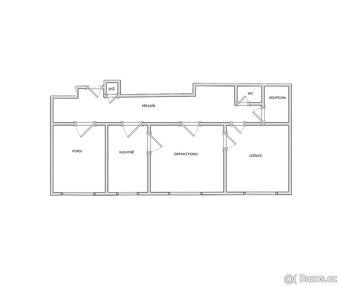 Kvalitně zrekonstruovaný byt 3+1, 75 m², Praha 4 Hlavní výho