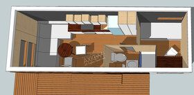 AXIOM TINY HOUSE (7,2 x 2,55 m, výška 2,80 + 0,62 (přepravní