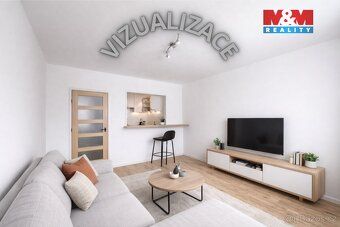 Nabízíme k prodeji družstevní byt 2+1 o velikosti 52 m² v do