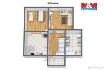 Nabízím k prodeji prostorný rodinný dům 5+1 o užitné ploše 1