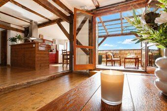 Attic apartment 4+kk 108 m² with terrace in the center of Doksy - housing you'll fall in love…