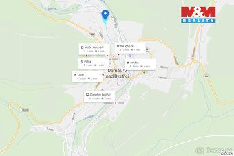 Nabízíme k prodeji pozemek k bydlení v obci Domašov nad Byst