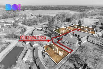 Nabízíme k prodeji stavební pozemek o velikosti 1019 m² v ob
