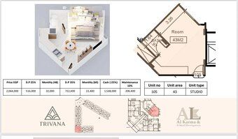 Posledni volne studio v rezortu Trivana Hurghada Egypt, novy