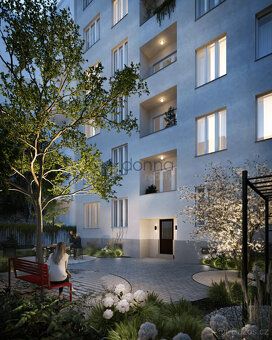 We offer for sale an apartment of layout 3+kk in new residential project in Prague 3