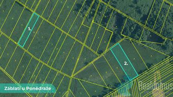 We offer for sale a co-ownership share of size ½ on land parcel No.
