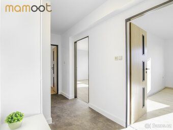 Nabízíme k pronájmu byt o velikosti 3 + 1 v klidné obci Třeb