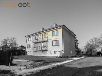 Nabízíme k pronájmu byt o velikosti 3 + 1 v klidné obci Třeb