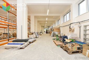 We offer for rent a storage area in the village of Hýskov, just