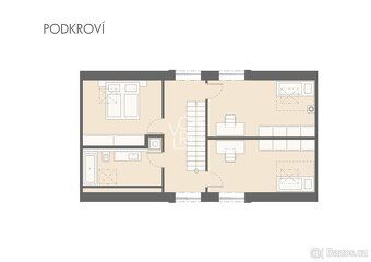 Nabízíme vám k dlouhodobému pronájmu řadový rodinný dům 4+kk