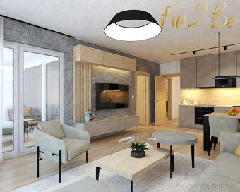 K prodeji Vám nabízíme prostorný apartmán o dispozici 2kk, p