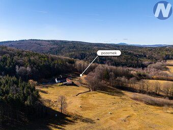 For sale is a unique building plot above the village of V