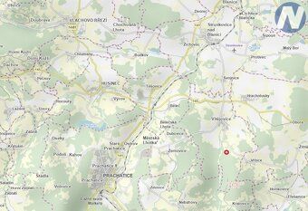 For sale is a unique building plot above the village of V