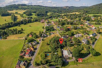 Prodej, pozemky/bydlení, 1100 m2, Hrádek nad Nisou, Liberec 