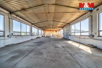 We offer for rent warehouse space of size 346 m² in calm part of town Osek near Rokycany.