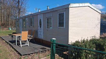 Sell year-round mobile insulated house in very good condition, imported from England Oakwood Super/Mobilheim.