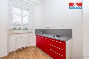 Nabízíme k pronájmu krásný rohový byt 1+kk, 33,3 m2 v obci S