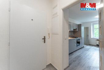 Pronájem světlého bytu 1+kk o výměře 38 m² v Novovysočanské 