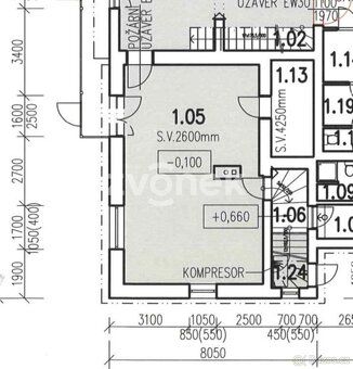 Ev.č. 00036 Pronajmu samostatný kancelářský domek o celkové 