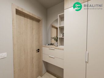Modern 1BR apartment in the very center of Decin with unique view
