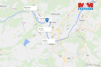 We offer for sale a plot of land with an area of 14,575 m² in the exclusive location of Poříčí nad Sázavou.
