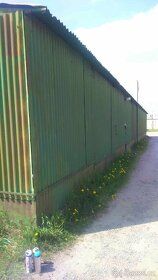 I sell disassembled, prefabricated sheet metal hall.