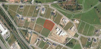 Sunny building plot of 2428 m² overlooking Ještěd, just 3 minutes from Liberec
