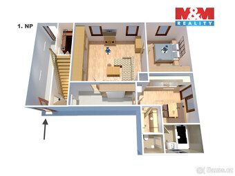 Nabízíme k prodeji rodinný dům o užitné ploše 135 m² v oblíb
