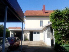 For sale spacious family house with garden, garage and storage space in Zagreb, capital of Croatia.