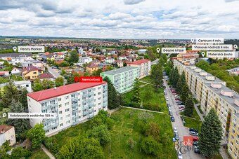 Prodej, byty/2+1, 56 m2, Revoluční 854/10, 67401 Třebíč, Tře