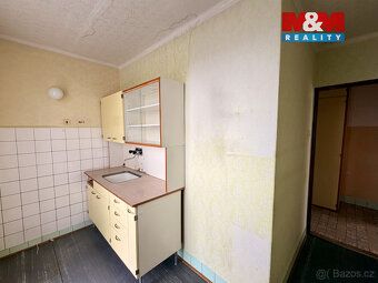 For sale apartment 3+1 with usable area of 62 m² in a brick house in quiet part of Pelhřimov…