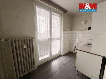 For sale apartment 3+1 with usable area of 62 m² in a brick house in quiet part of Pelhřimov…