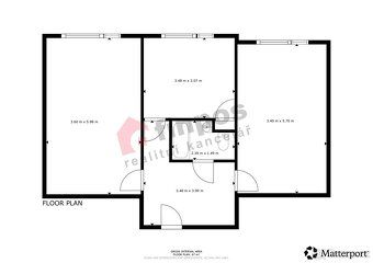 Nabízíme k prodeji prostorný byt 2+1 o výměře 64 m² situovan