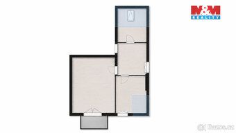 Nabízíme ke koupi světlý byt 2+kk (52,9 m²) v 2. patře menší