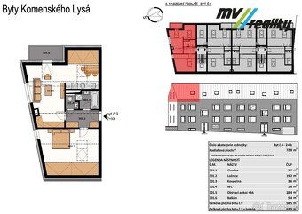 Ev.č. 2001 Nabízíme Vám k pronájmu byt 2+kk v Lysé nad Labem