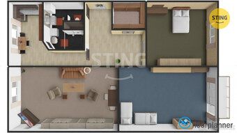 We offer for sale a pleasant and bright apartment of 3+1 layout with a pantry and balcony…