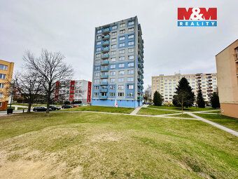 Prodej slunného bytu 2+1 o PP 58 m² v 9. patře z 11 v zatepl