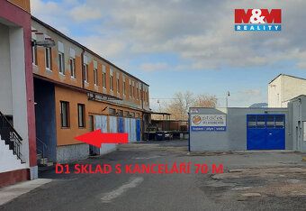 We offer for rent warehouse space in a quiet part of the town of Lo