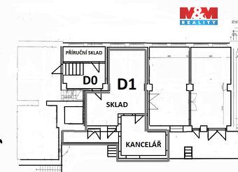 We offer for rent warehouse space in a quiet part of the town of Lo