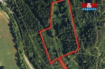 For sale land plot of 12023 m2 in the cadastral area of Halenkov village.