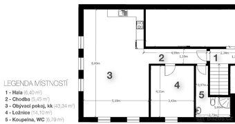 RENT OF A DUPLEX APARTMENT 4+1, approx. 124 m², QUIET LOCATION,