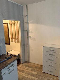 Nabízím k pronájmu částečně zařízený byt 1+kk o výměře 27 m²