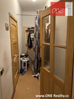 We offer for rent an older 2BR apartment (3+kk), approx.