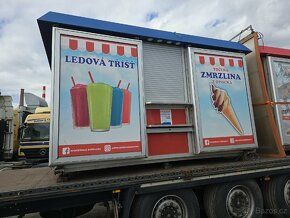 Prodám 3x stánky na gastro nebo prodejna /zmrzlina, Kompletn