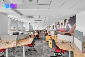 Nabízíme pronájem souboru kanceláří o ploše 510 m² v adminis