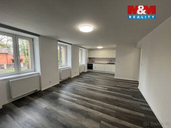 Pronájem zrekonstruovaného bytu 1+kk o velikosti 72m², ul. M