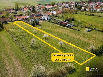 Nabízíme k prodeji pozemek o výměře cca 2 874 m² v obci Pust
