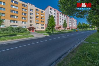Pronájem zařízeného bytu 2+1 (43 m²) v Havířově–Šumbark. Byt