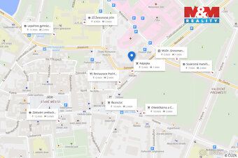 Pronájem bytu 2+kk o celkové ploše 58 m2 v prvním nadzemním 
