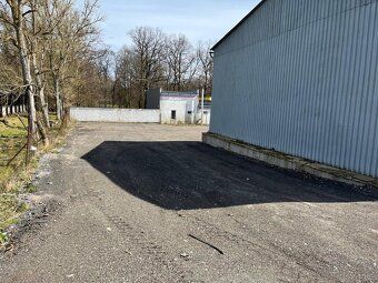 Rent warehouse hall 740 m² including 1000 m² asphalt area in front of the hall and 1400 m²…